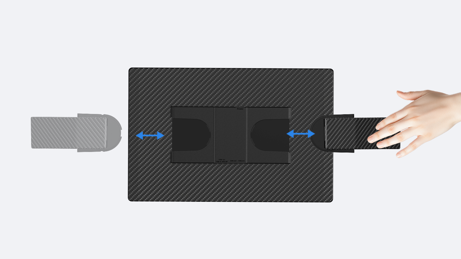 Step 1 — Mount the Stand or Place Flat