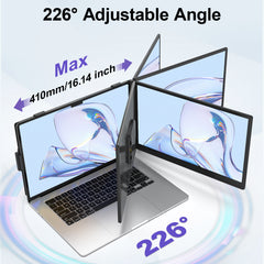 Cevaton A3 — 14" Clip-On Laptop Screen Extender