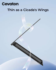 Cevaton S8 Portable Dual Monitor | 14" Dual Screen Laptop Extender, Plug & Play - Cevaton