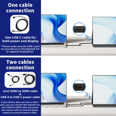 P4 Portable Gaming Monitor | 15.6” FHD IPS Screen, Ultra-Thin Design & 60Hz Refresh Rate for PS5/PC/Smartphones