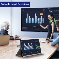 P4 Portable Gaming Monitor | 15.6” FHD IPS Screen, Ultra-Thin Design & 60Hz Refresh Rate for PS5/PC/Smartphones