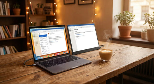 The Secret to 50% Faster Workflow: It's Not Your Laptop, It's Your Portable Laptop Monitor - Cevaton