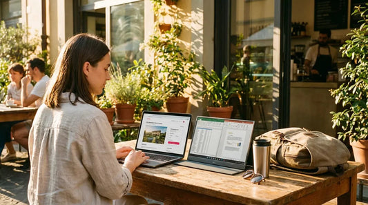 Why a Portable Laptop Monitor is the Only Way to Save Your Remote Productivity - Cevaton