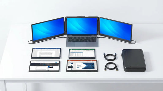 My First Week Switching to a Portable Laptop Monitor Setup: A Real-World Test - Cevaton