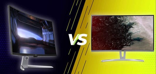 Curved vs Flat Monitor Comparison: Which Screen Type is Best for You? - Cevaton