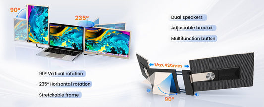 Best Laptop Screen Extenders for 17-Inch Laptops (2025) – Large Displays for Work & Gaming