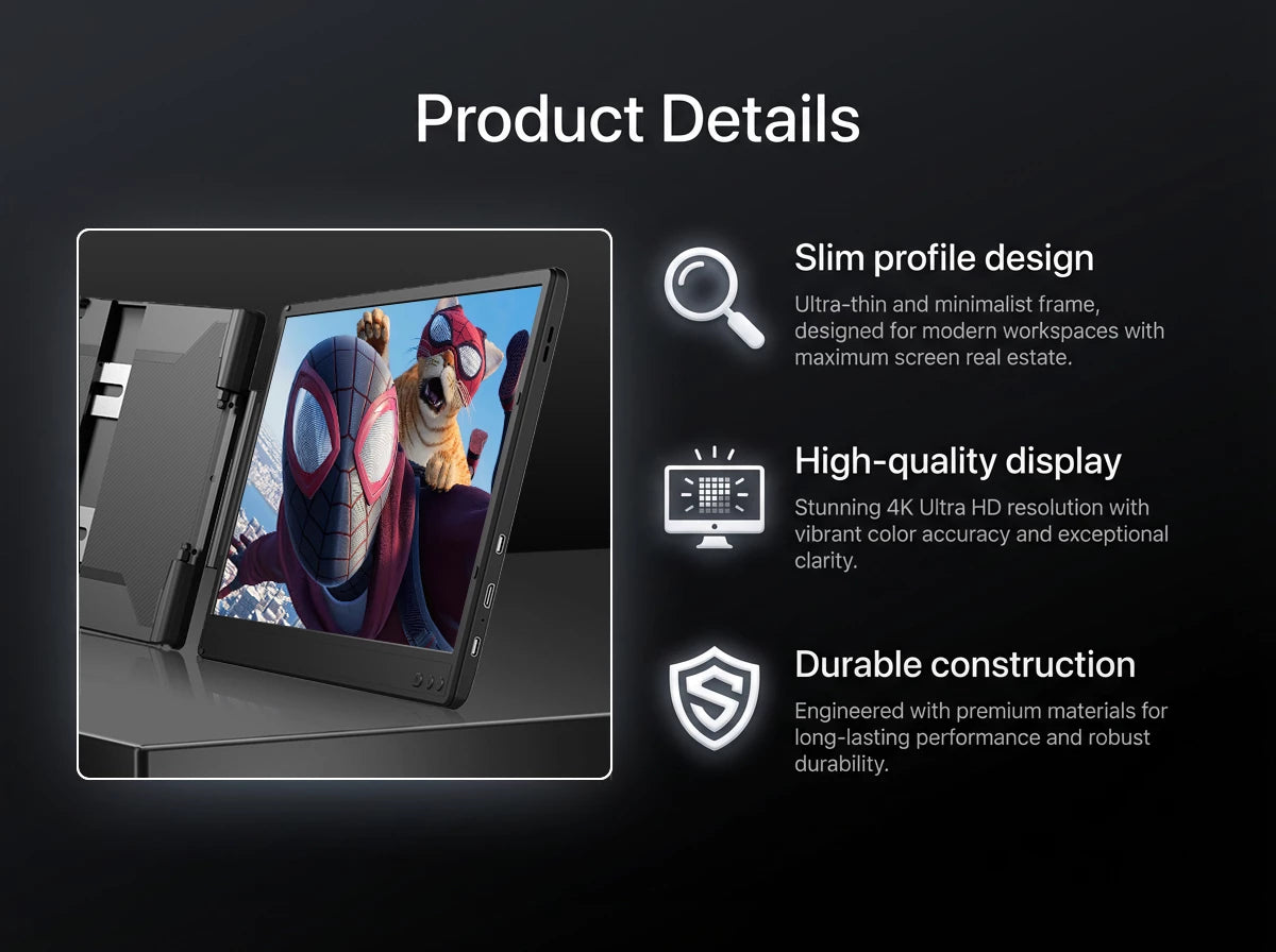 T2 pro portable monitor for laptop-10