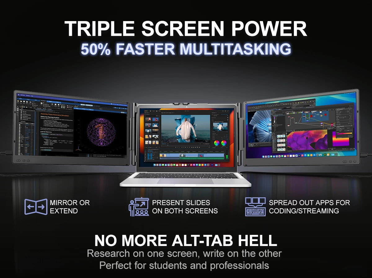 T2 pro portable monitor for laptop-11