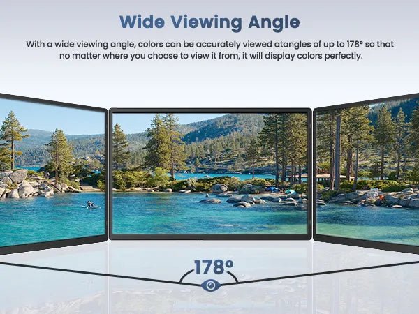 Cevaton N3 Lightweight Portable Monitor – 16" USB - C Display for Travel & Work - Cevaton