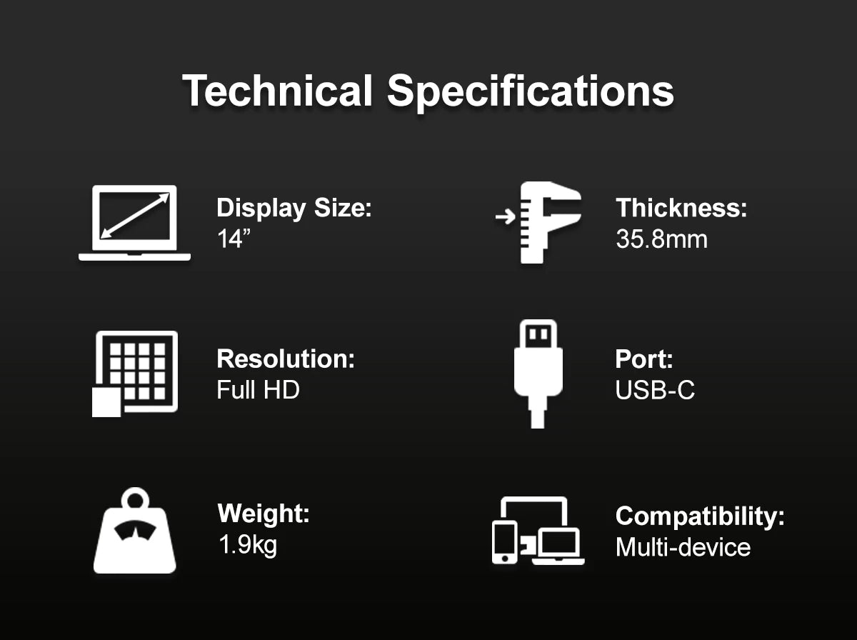 T2 pro portable monitor for laptop-9