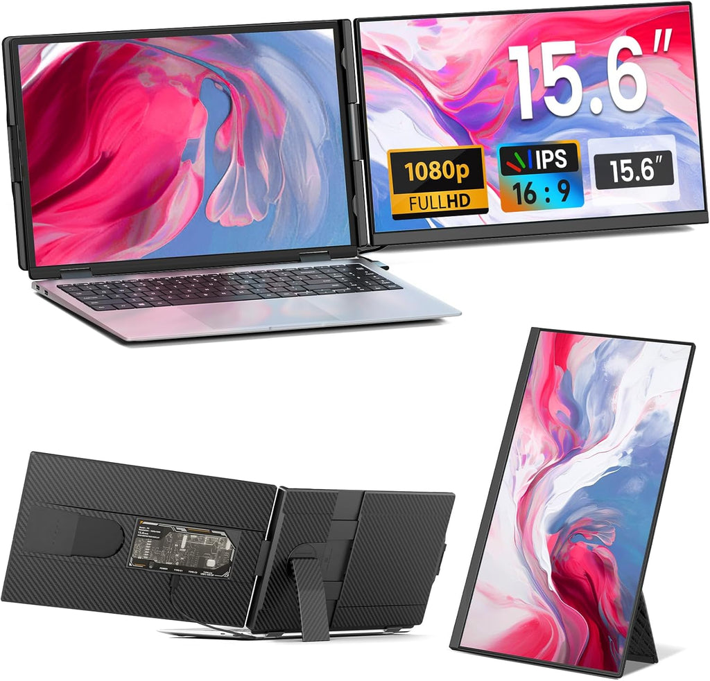 Cevaton P5 Portable Dual Monitor - 15.6